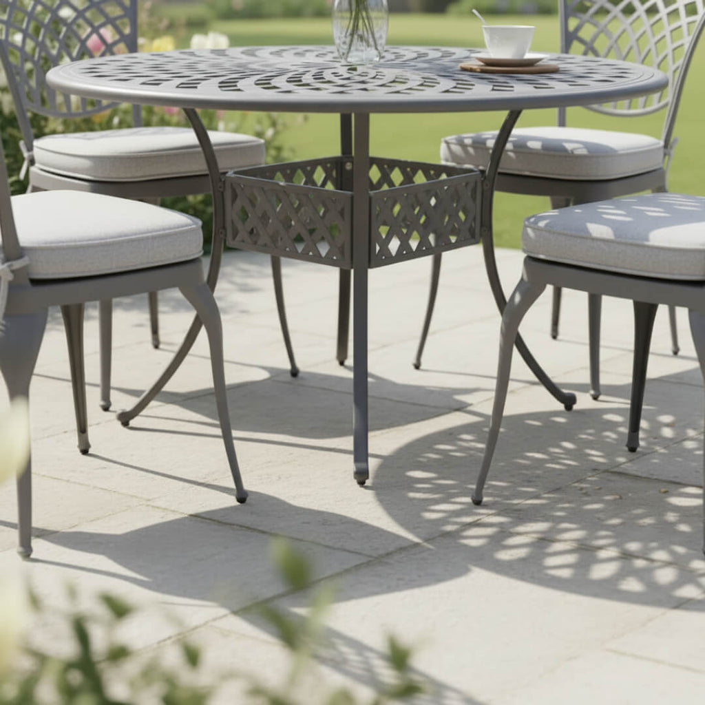 Ashton Armless 4 Chair Dining Set