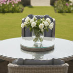 Trueas 6 Chair Wingback Dining Set