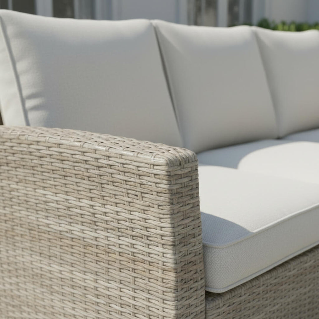 Balancia 3-Seater Sofa Set with 2 Armchairs & Height Adjustable Table