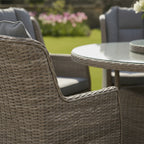Trueas 6 Chair Wingback Dining Set