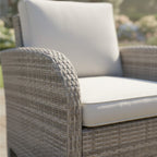 Savana 2-Seater Sofa Set with 2 Armchairs & Height Adjustable Table