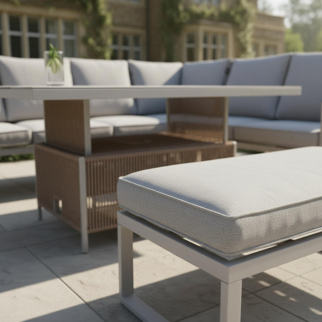 Oakfield 2 Chair Lounge Bistro Set with Side Table