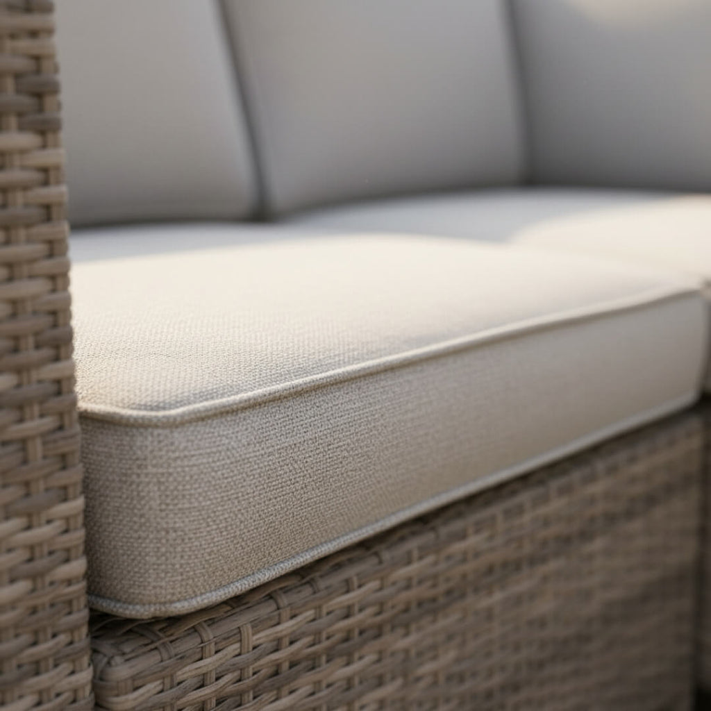 Balancia U Shaped Corner Sofa Set with Firepit Table