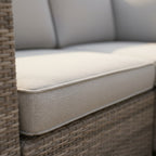 Balancia U Shaped Corner Sofa Set with Firepit Table