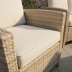Balancia 2-Seater Sofa Set with 2 Armchairs & Coffee Table