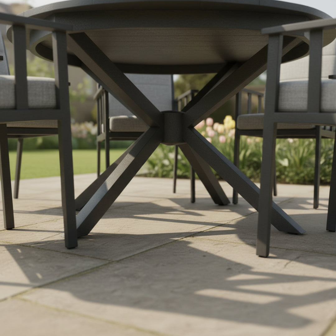 Nevanga 8 Chair Dining Set