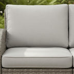 Savana U Shaped Corner Sofa Set with Firepit Table