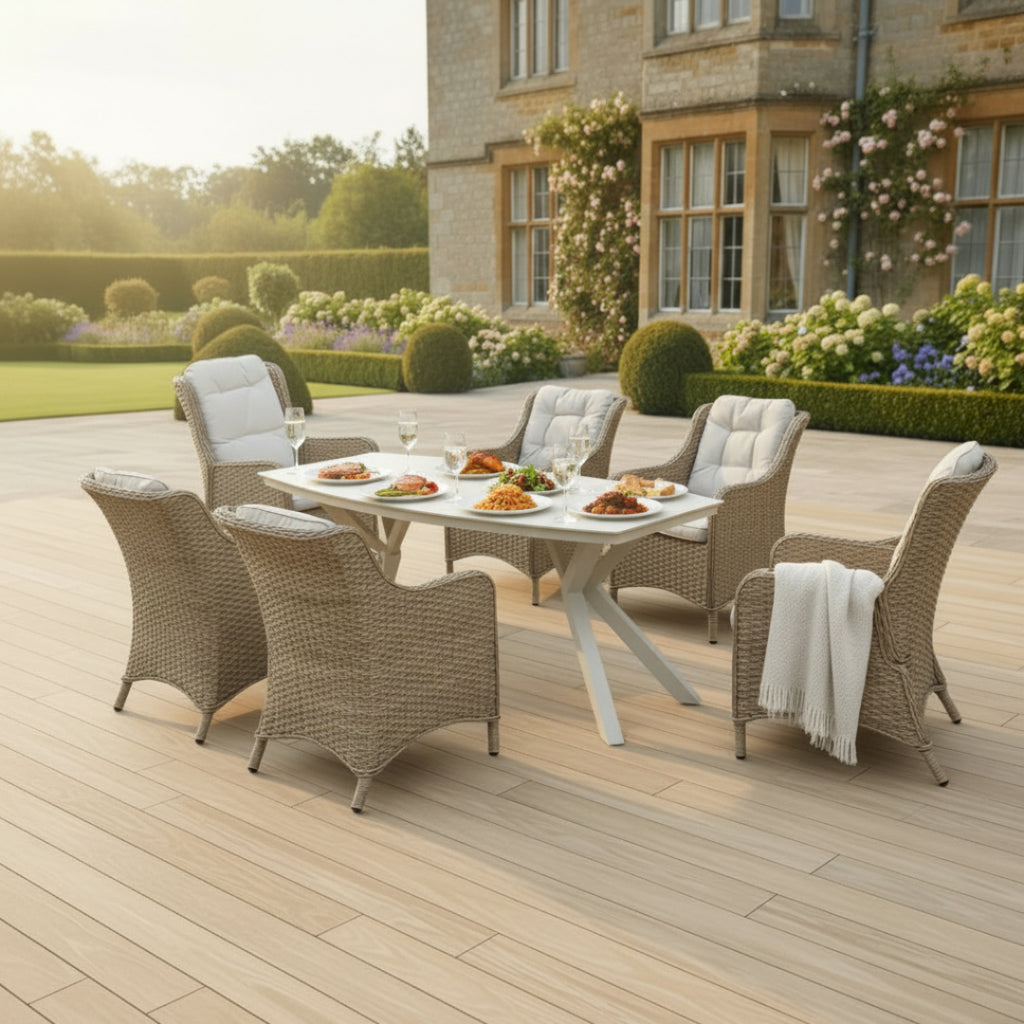 Larca 6 Chair Dining Set