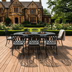 Charlton Grey 8 Chair Dining Set